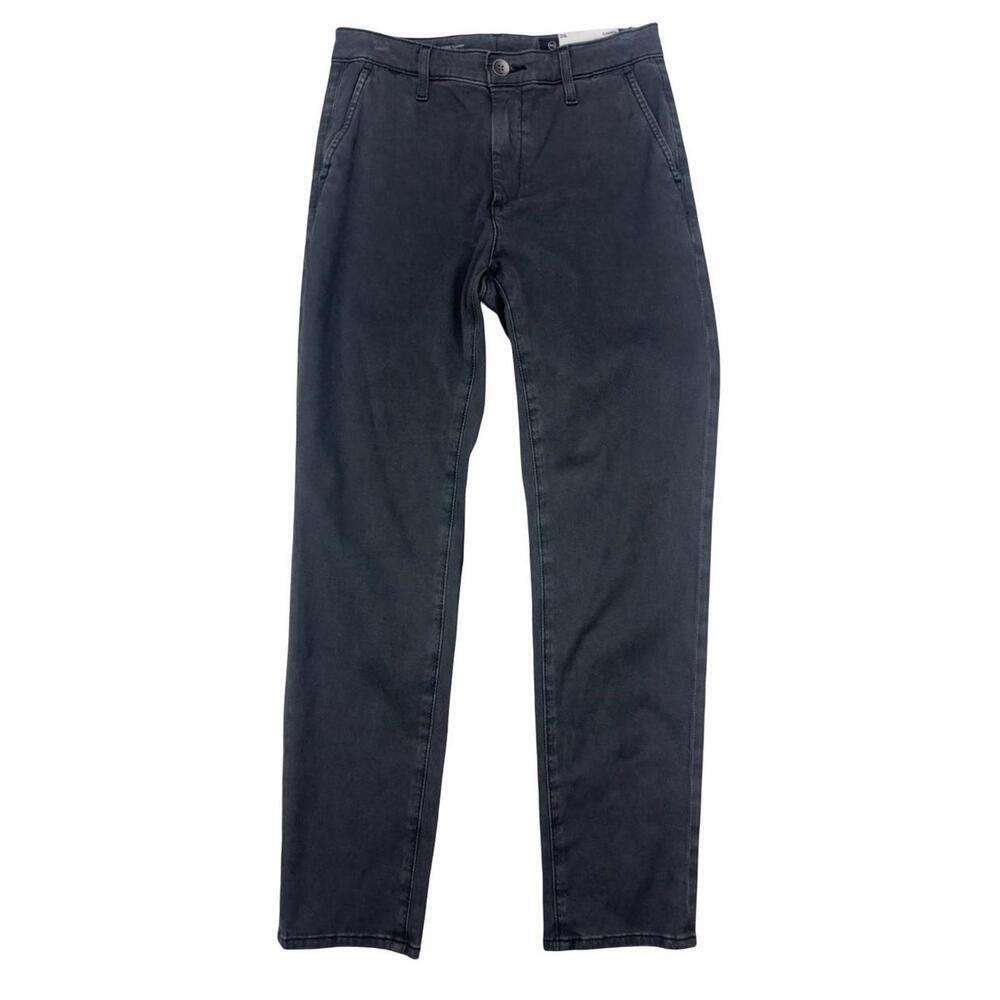 AG Adriano Goldschmied Caden Tailored Trousers Brushed Grey Size 24 W | 27 L